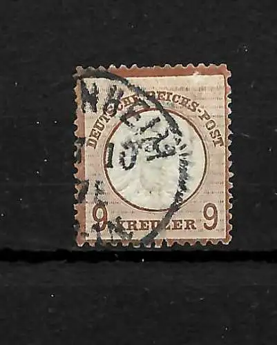 DR: MiNr. 27b, cacheté Mannheim, signature BPP