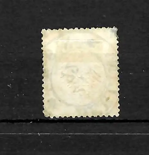 DR: MiNr. 2b, gestempelt K2 Berlin, blauer Luxus Stempel