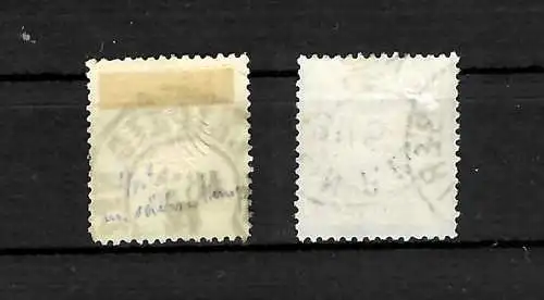 DR: MiNr. 2a +b, gestempelt