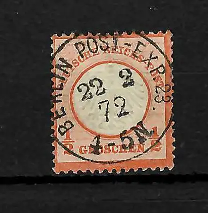 DR: Min. 2, cacheté, Berlin Post-Exp 23