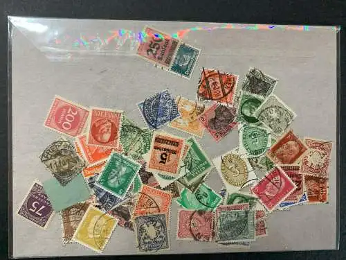 100 différents Reich allemand 1872-1932 Timbres, 100 different Reiche