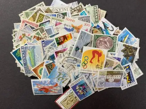 700 timbres différents Islande, 700 different Iceland