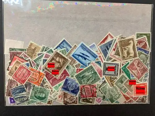 300 différents III. Reich 1872-1945 Timbres, 300 different IIIe Reiche