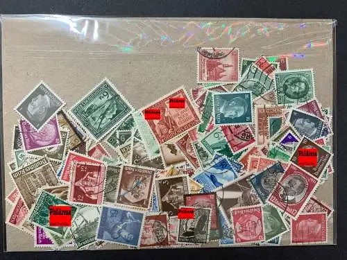 200 différents III. Reich 1872-1945 Timbres, 200 different IIIe Reiche