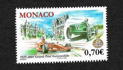 Monaco: 80 Jahre großer Preis von Monaco, postfrisch