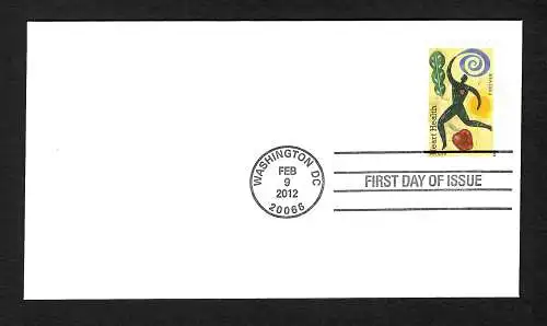 USA: Heart Helth, Washington 2012, FDC