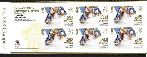 GB: Gold Medal Winner Kanu Slalom Team GB, Block, mnh, **