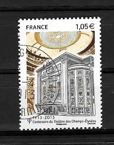 France: 100 ans de théâtre Champs-Elysées, #5555, cacheté