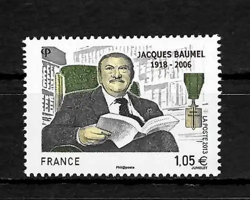 Frankreich 95. Geburtstag von Jagues Baumel, #5595 postfrisch