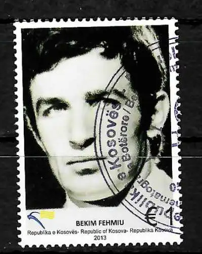 Kosovo: Bekim Fehmiu, gestempelt