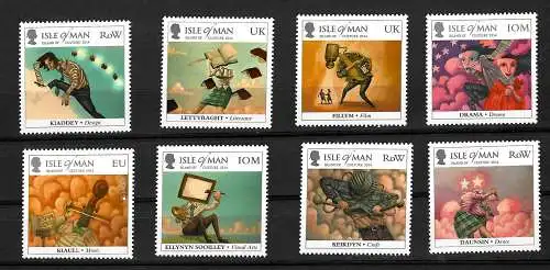 Île de Man: île de la culture, #1900-1907, frais de port