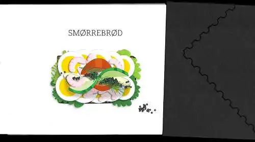 Dänemark: Smörrebröd - Smorrebrod, #1709-1712, Briefmarken und Postkarten