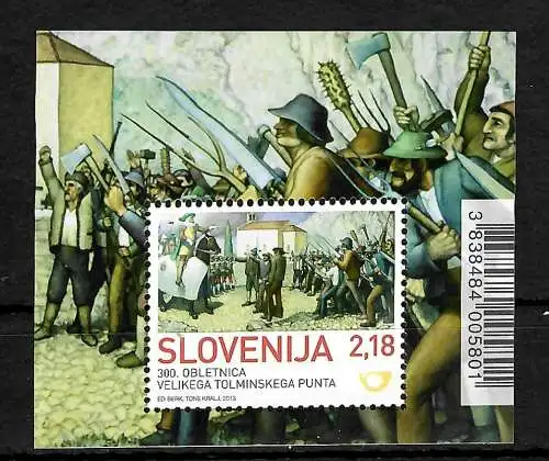 Slovénie: 300e anniversaire de Tolmin, 2013