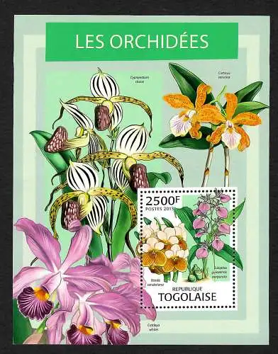 Togo: Orchideen, Les Ochidées, postfrisch