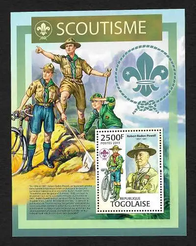 Togo: Scoutisme, Pfadfinder, Boy Scout, postfrisch