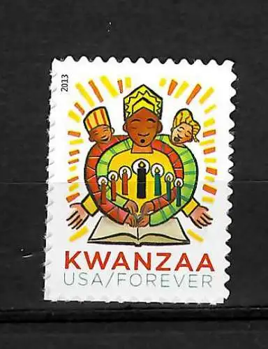 USA: 2013 Kwanzaa, postfrisch