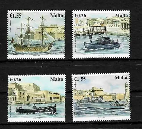 Malta: Maritime Malta II - Schiffe, postfrisch