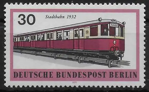 Berlin: MiNr. 382 I, postfrisch, BPP Befund