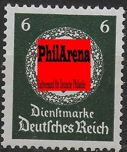 DR Dienst: MiNr. 135y, postfrisch **, BPP geprüft