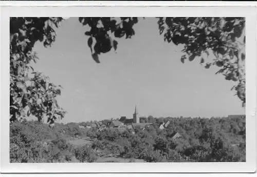 Bund: Ansichtskarte 1951 mit Randstücken, Ottmarsheim nach Hermentingen