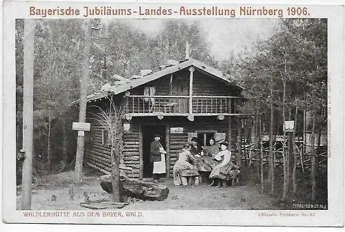 AK: Bayern: Ansbbach nach Mühlheim, Bayr. Jubiläums-Landes Ausstellung 1906