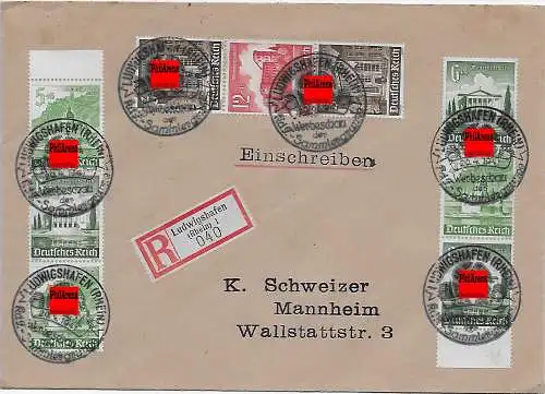 DR: Sonderstempel Ludwigshafen, Werbeschau 1941