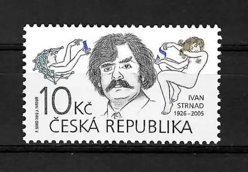 Tschechische Republik: Ivan Strnad, Tradition der Briefmarken Gestaltung**