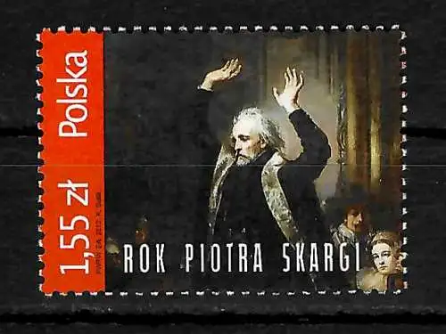 Polen: 400. Todestag von Piotr Skargi  #4584, postfrisch