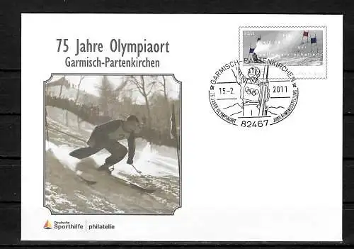 Bund: Privatganzsache 75 Jahre Olympiaort Garmisch-Partenkirchen, 2011