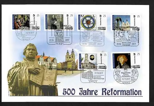 Bund: 500 Jahre Reformation, 2017, Martin Luther, Marke Individuell