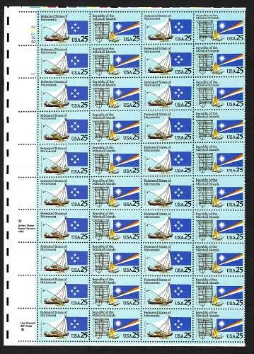 USA: Federated States of Micronesia and Republic of the Marshall Islands #205-06