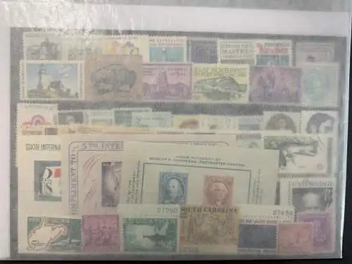 100 verschiedene USA, 100 different USA stamps