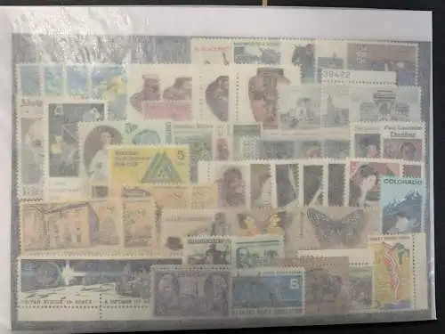 250 verschiedene USA, 250 different USA stamps