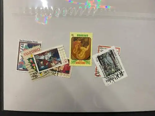 25 verschiedene Weihnachten, 25 different Weihnachten stamps