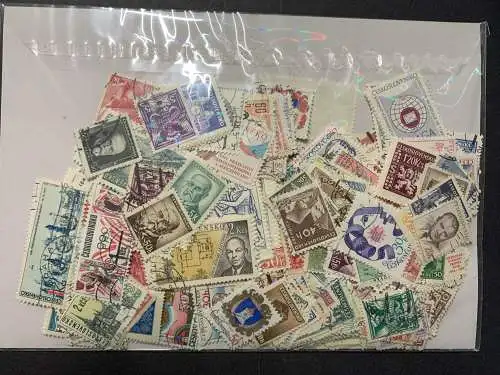 500 verschiedene Tschecheslowakei, 500 different Czecheslowakiakei stamps