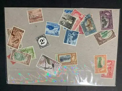 50 verschiedene Trinidad&Tobago, 50 different Trinidad stamps