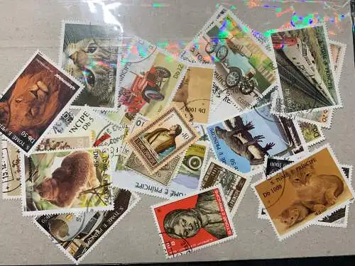 50 verschiedene St. Thomas&Prinzessinseln, 50 different St. Thomas stamps