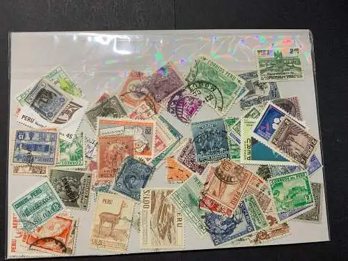 25 verschiedene Pitcarin, 25 different Pitcarin stamps