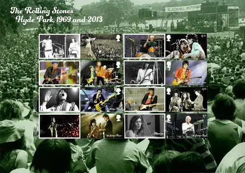 GB: The Rolling Stones Hyde Park 1969 und 2013