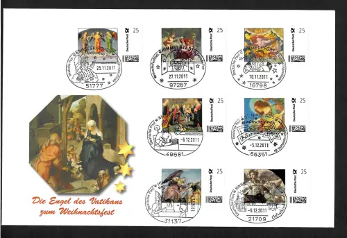 Bund: Marke Individuel Die Engels des Vatikans zum Weihnachtsfest, Himmelspforte