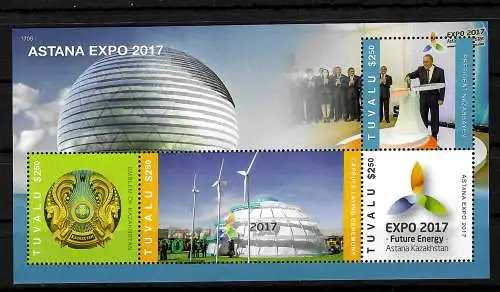 Tuvalu: Weltausstellung 2017 Astana Expo, Kasachstan