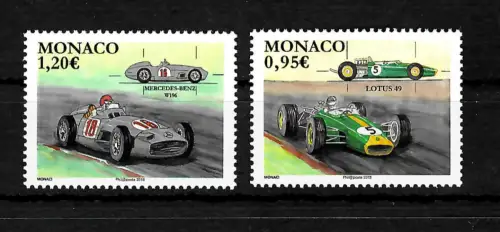 Monaco: 2018 Mercedes-Benz W196, Lotus 49 - Motorsport, postfrisch