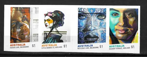 Australien 2017: Australian Straßenkunst, street art **