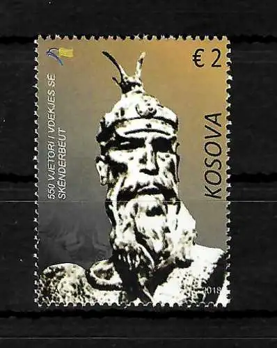 Kosovo: 550. Todestag von Skanderberg,  postfrisch