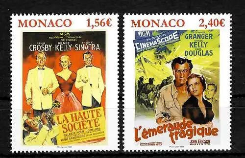 Monaco: Grace Kelly, Frank Sinatra, Bing Crosby, Stwart Granger, ... postfrisch