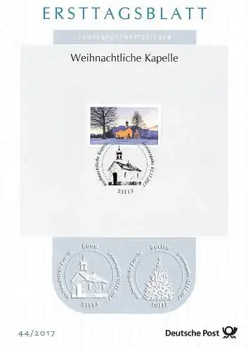 Bund: ETB 44/2017: Weihnachtliche Kapelle