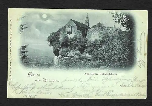 Bayern, Württemberg, Österreich, Schweiz, DR: Schiffspost Lindau Bodensee 1897