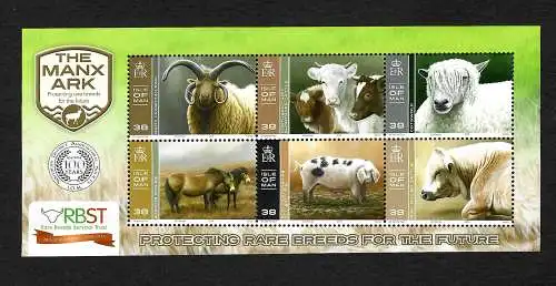 Isle of Man Protecting rare Breeds for the Future, Kühe, Schafe, Ponies, 2013