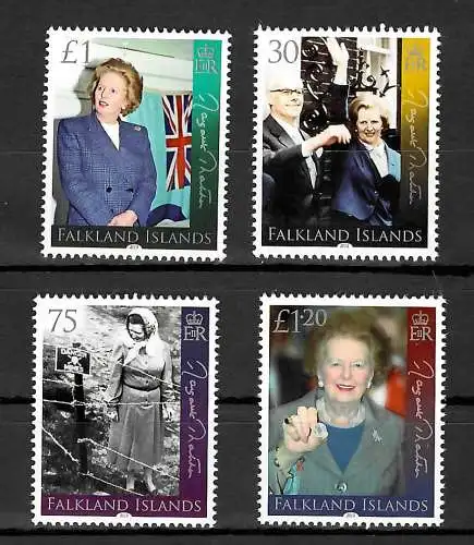 Falkland Islands 2013: Margret - Maggie - Thatcher, postfrisch, mnh