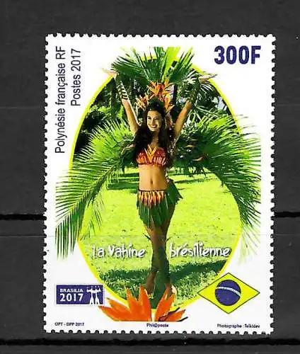 Polynesien: Brasilia 2017, postfrisch